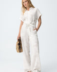 Opera Wide Trousers - White