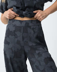 Opera Wide Trousers - Charcoal