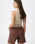 Acacia Knit Tank - Beige