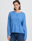 Baling Knit Jumper - Blue