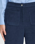 Kate Corduroy Pants - Navy