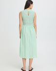 Locy Stripe Dress - Green