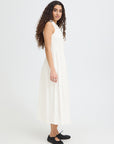Monna Polo Dress - White