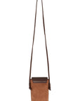Clara Suede Phone Bag