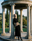 Riley pleated skirt