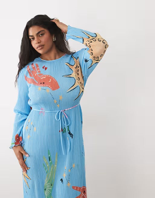 Blue Celestial Gaia Dress Harper Blue Celestial Gaia Dress Harper