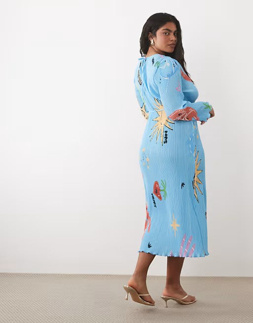 Blue Celestial Gaia Dress – Harper