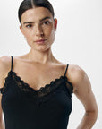 Leena Lace Cami - Black