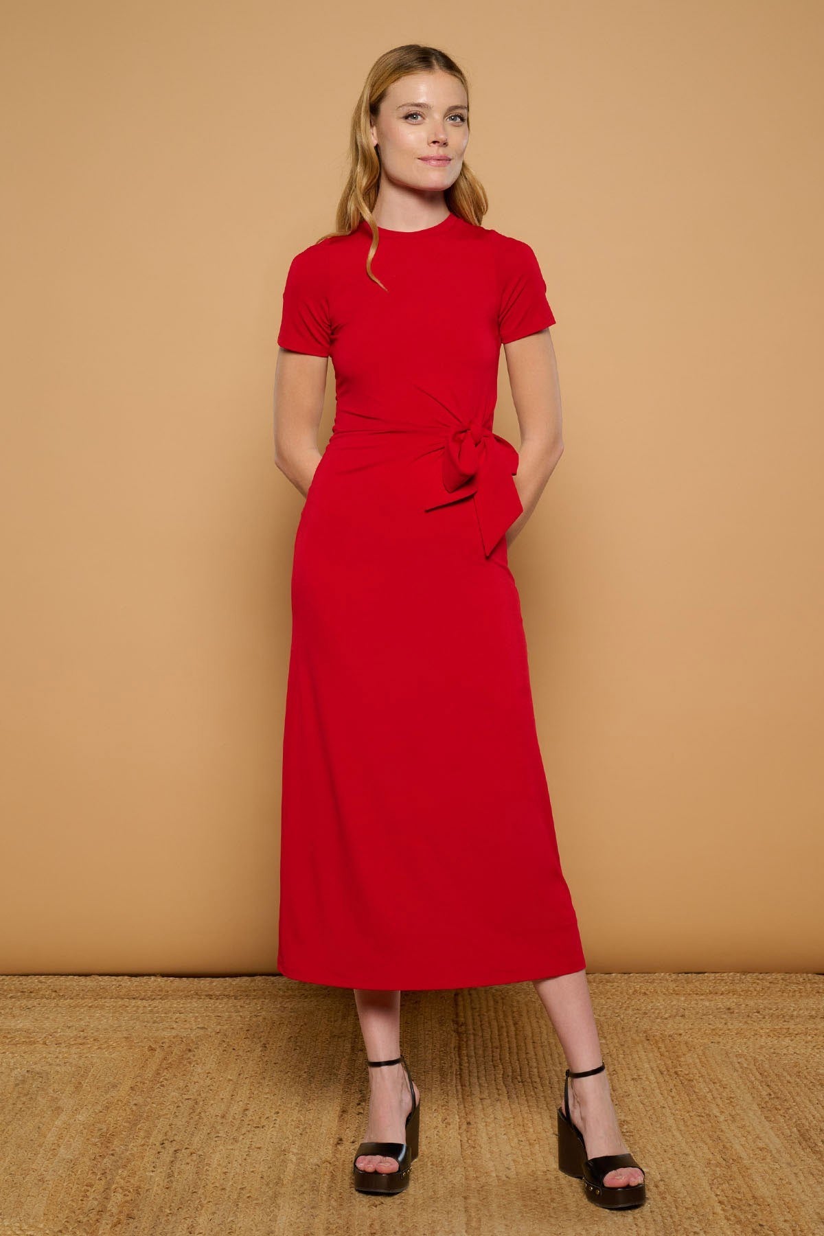 Cherry Tie Dress