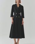 Estelle Jacket Dress - Black