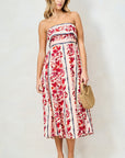 Billy Bandeau Midi Dress