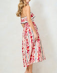 Billy Bandeau Midi Dress