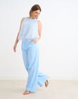 KT Wide Trousers - Blue