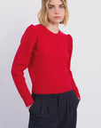 The Alisha Knit - Red