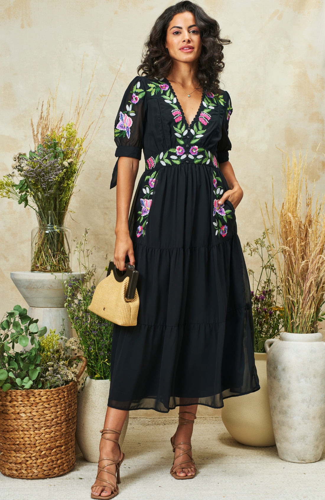The April Midi Dress – Harper