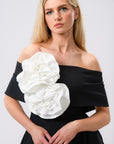 Kyoto Flare Dress - Black