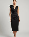 Bobbie Plunge Knee - Black