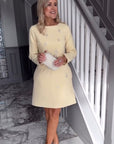 Bree Mini Dress - Lemon