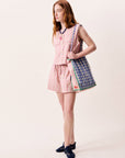 Georgie Gingham Shorts - Pink