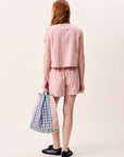 Georgie Gingham Shorts - Pink
