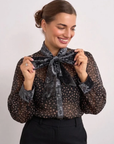 Celine polka dot shirt