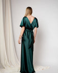 Lauren BM Dress w/ Sleeve - Satin