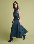 Drobey Midi Dress - Teal