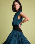 Drobey Midi Dress - Teal
