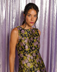Alexis jacquard mini dress