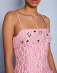Posy Jacquard Midi Dress
