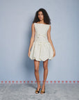 Vitsippa Bubble Dress - White