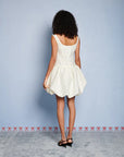 Vitsippa Bubble Dress - White