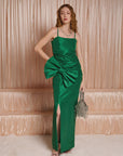 Panache taffeta dress - Emerald