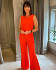 Delta Jumpsuit - Orange