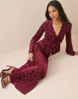 Devore maxi skirt