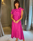 Didi Drape Fuschia