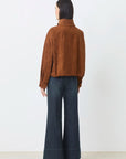 Dorian Cropped Jacket - Brown