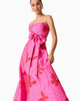 Lorena Midi Dress - Pink
