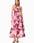Lumiflora halter gown
