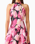 Lumiflora halter gown