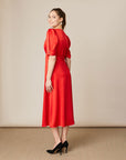 Evelyn Dress - Red