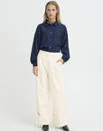 Gazto Trousers - Cream