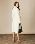 Hazel Wool Coat - Cream