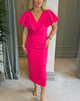 Karolina Dress - Hot Pink