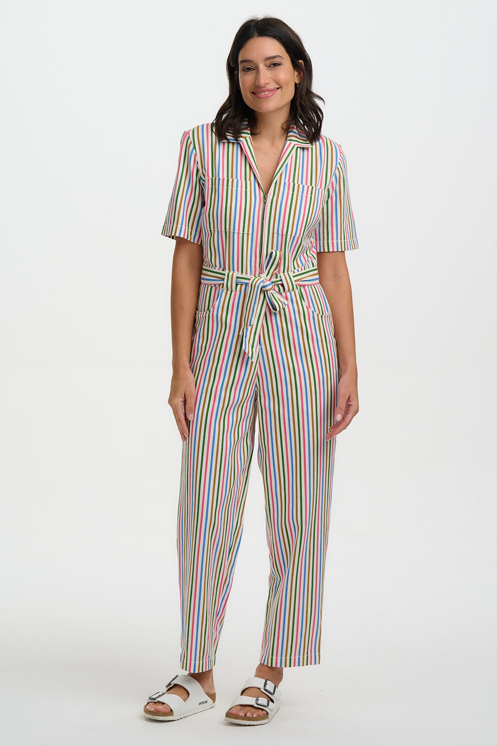 Meredith Candy Stripe Jumpsuit – Harper