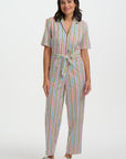 Meredith Candy Stripe Jumpsuit