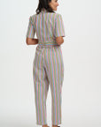 Meredith Candy Stripe Jumpsuit