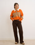 Joly Wide Leg Jeans - Chocolate
