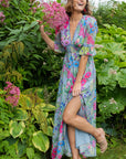 The Lily Frill Sleeve Maxi