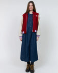 Varsity Colour Block Jacket